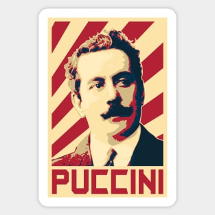 Puccini Retro Sticker